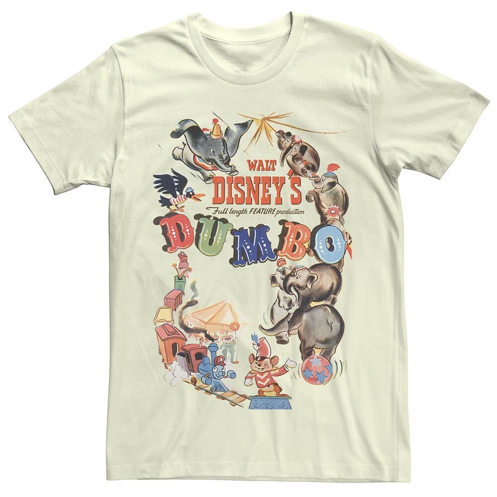 Мужская винтажная футболка с постером к фильму Disney's Dumbo Licensed Character, цвет Natural
Мужская винтажная футболка с постером к фильму Disney's Dumbo Licensed Character, цвет Natural