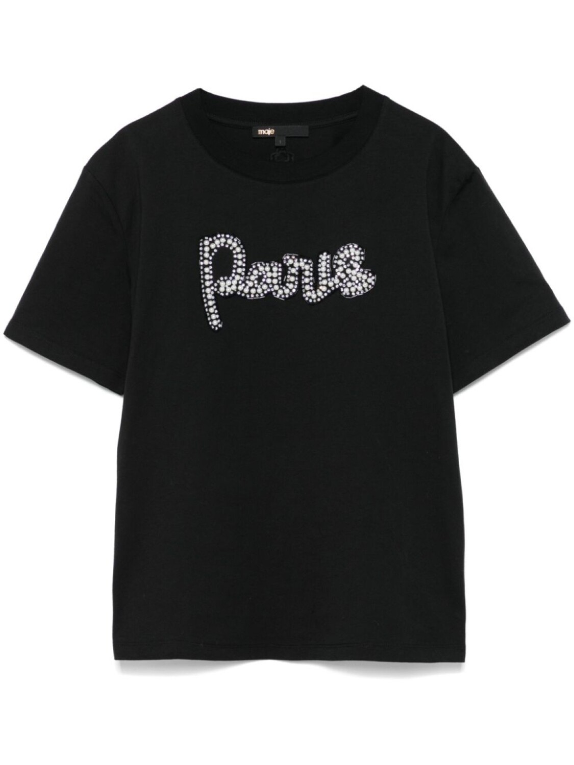 Футболка с нашивкой, украшенной жемчугом Maje, черный
Футболка с нашивкой, украшенной жемчугом Maje, черный