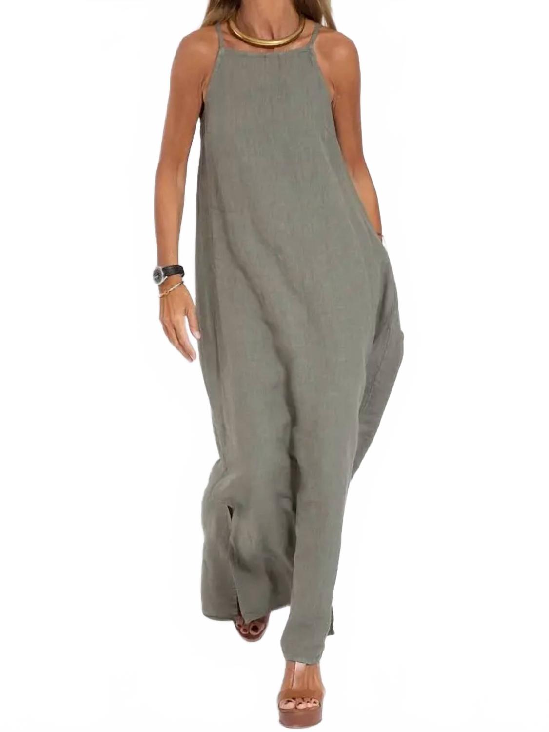 Пляжное стрейповое макси-платье в оливковом цвете Rosa Clothing
Пляжное стрейповое макси-платье в оливковом цвете Rosa Clothing