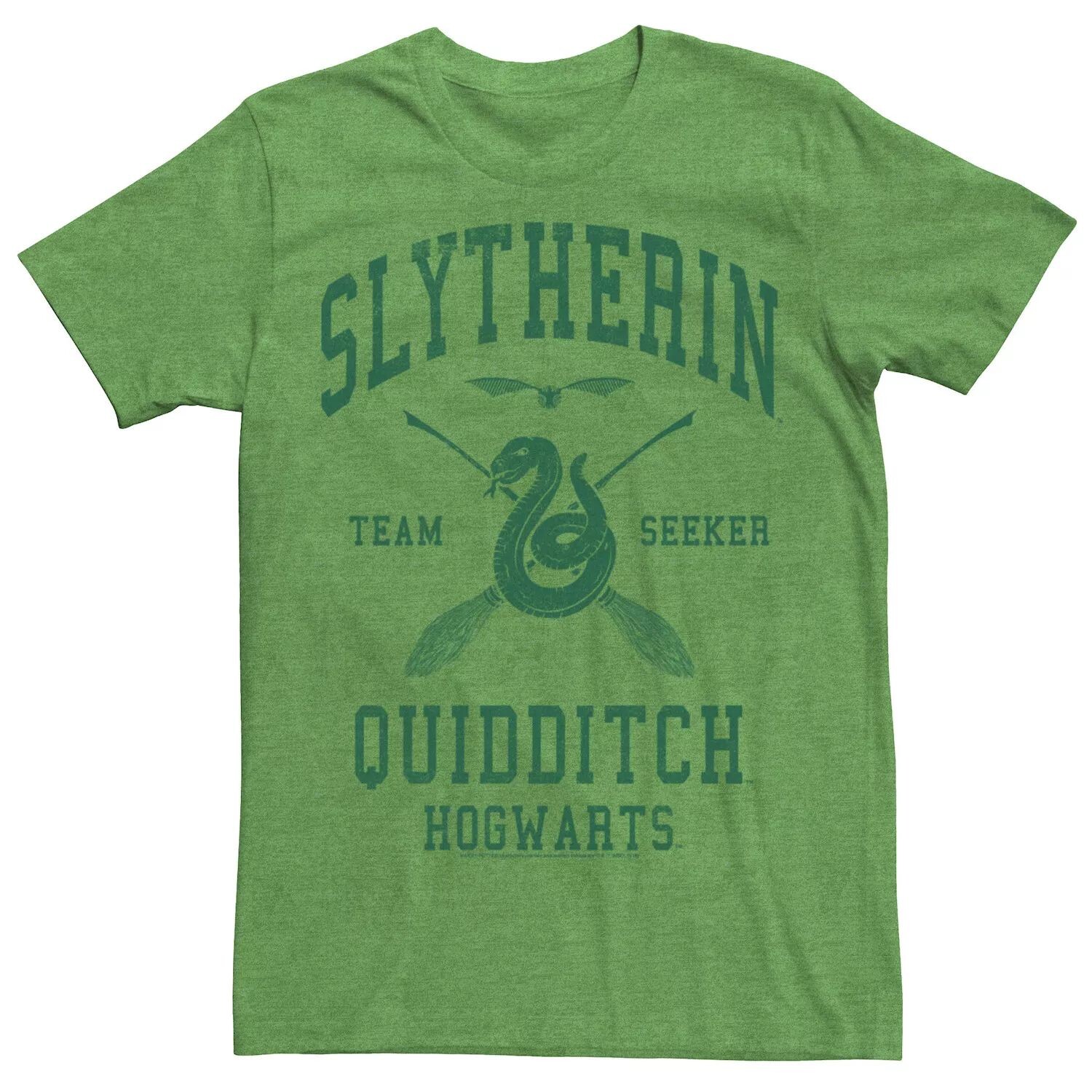 Мужская футболка Slytherin Team Seeker с надписью Harry Potter
Мужская футболка Slytherin Team Seeker с надписью Harry Potter
