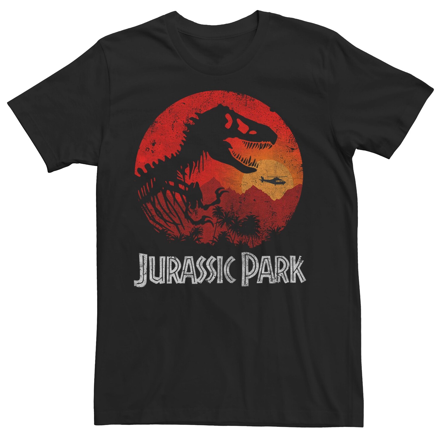 Мужская футболка с логотипом Jurassic Park T-Rex Sunset Licensed Character
Мужская футболка с логотипом Jurassic Park T-Rex Sunset Licensed Character