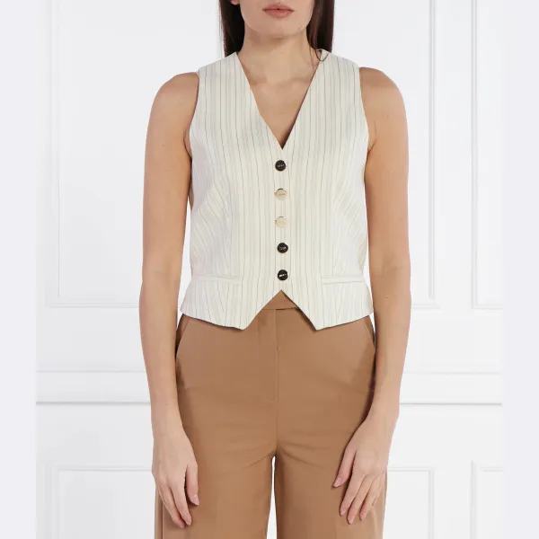 Облегающий жилет с добавлением белья Liu Jo, бежевый
Облегающий жилет с добавлением белья Liu Jo, бежевый