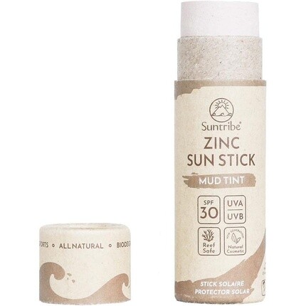 Натуральный минеральный цинковый солнцезащитный стик Spf 30, органический, безопасный для рифов, 30 г, Suntribe
Натуральный минеральный цинковый солнцезащитный стик Spf 30, органический, безопасный для рифов, 30 г, Suntribe