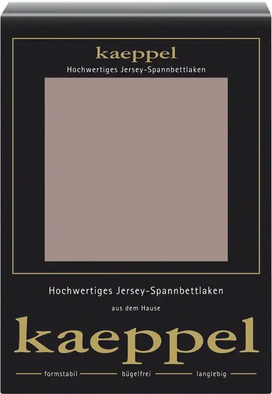 Простыня Kaeppel "Single Jersey Mako Cotton", простыня из 100% хлопка 90-100х200 см, 1 шт., цвет macchiato
Простыня Kaeppel "Single Jersey Mako Cotton", простыня из 100% хлопка 90-100х200 см, 1 шт., цвет macchiato