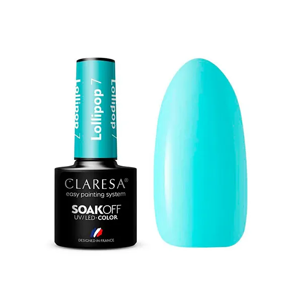 Полуперманентный лак для ногтей Lolipop Claresa, цвет agua marina
Полуперманентный лак для ногтей Lolipop Claresa, цвет agua marina