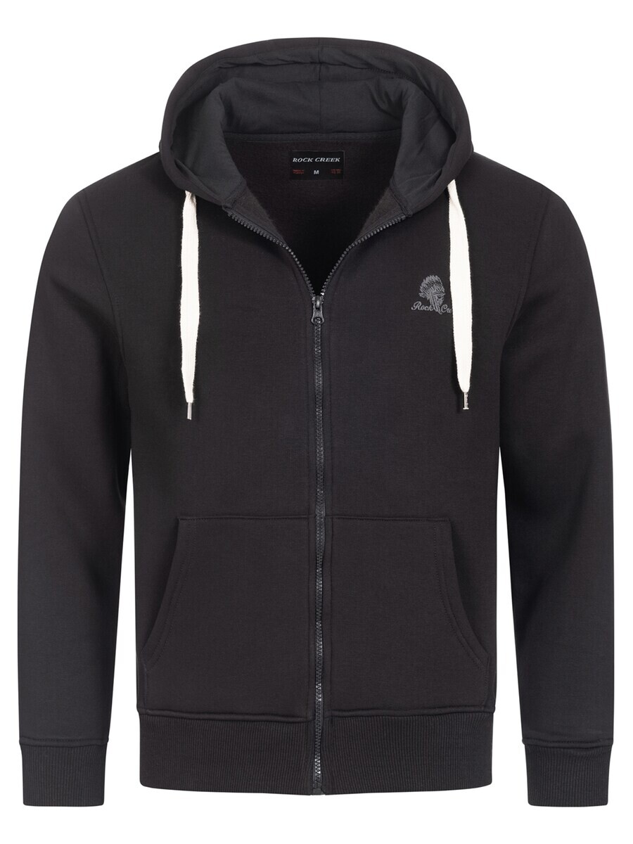 Худи на молнии Rock Creek, черный
Худи на молнии Rock Creek, черный