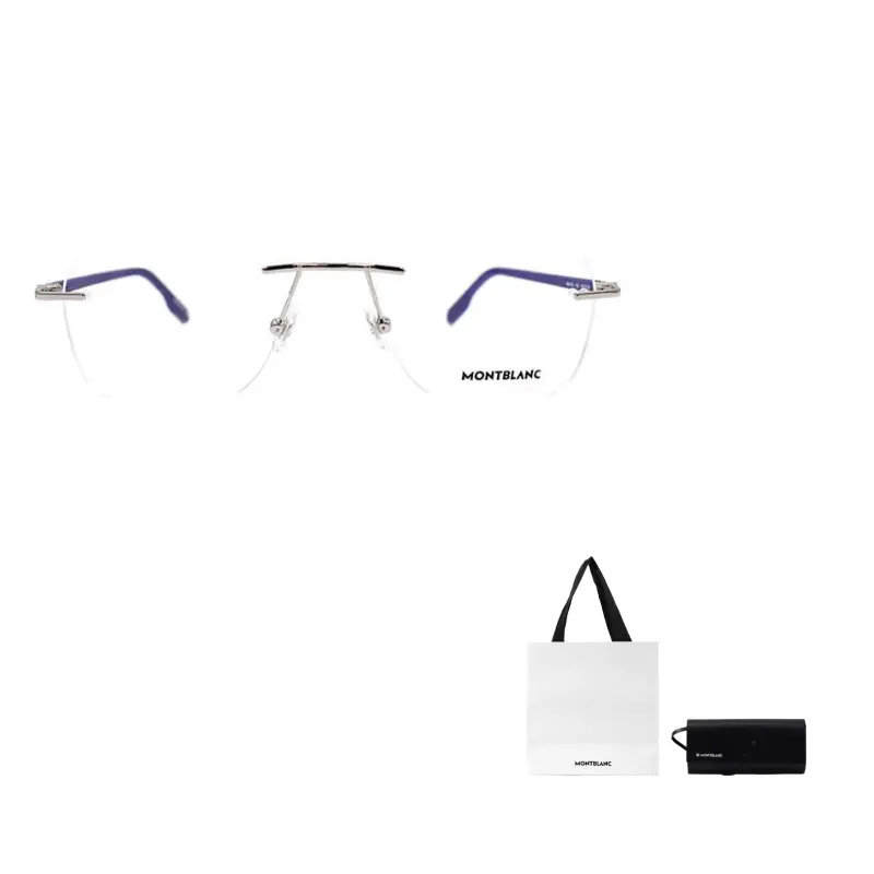 MONTBLANC Прямоугольная оправа для очков мужская серебристая, Silver
MONTBLANC Прямоугольная оправа для очков мужская серебристая, Silver