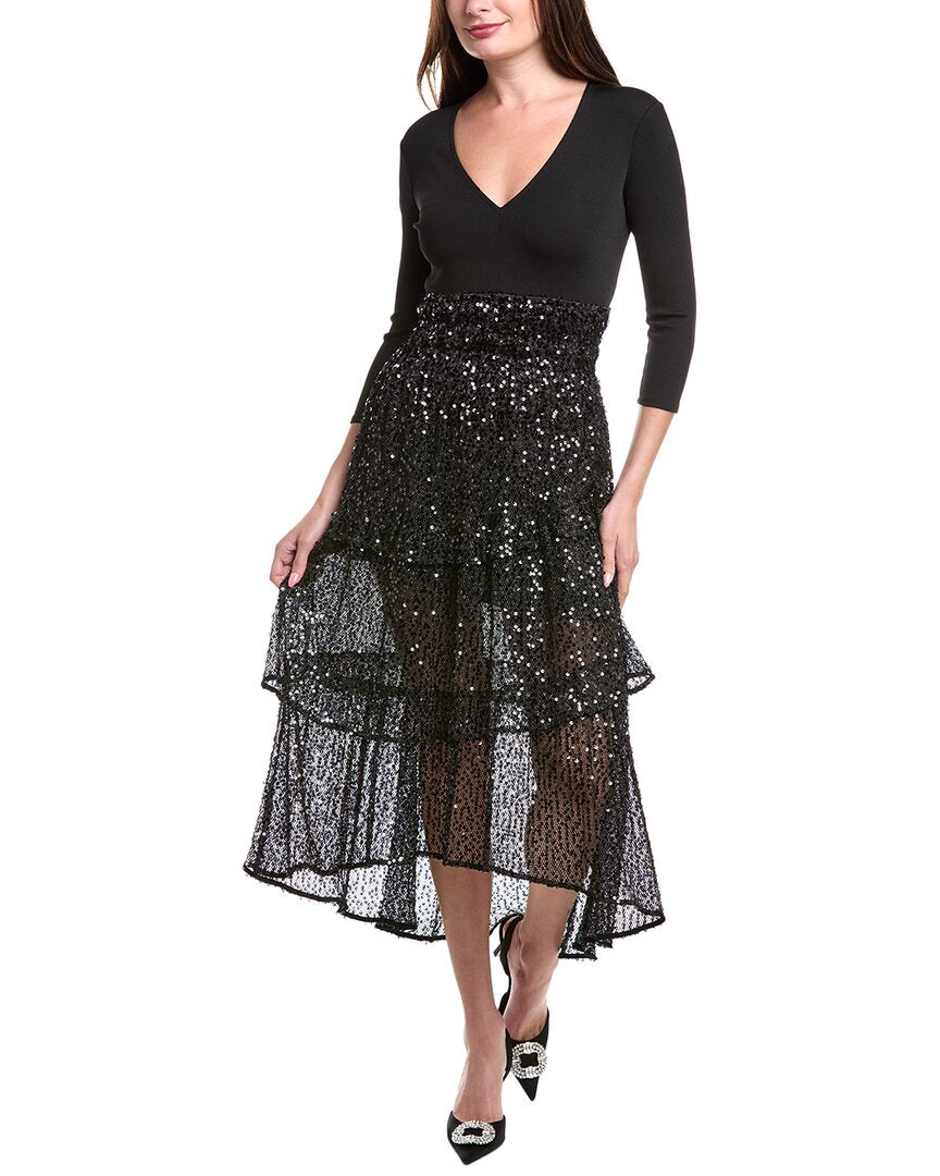 Maje Макси-платье, черный
Maje Макси-платье, черный