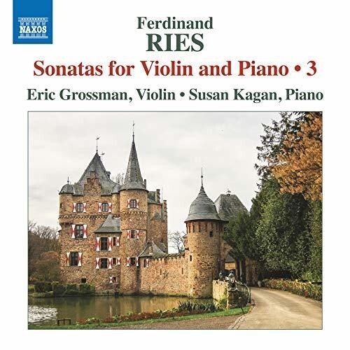 CD диск Ries / Grossman / Kagan: Sonatas for Violin & Piano 3
CD диск Ries / Grossman / Kagan: Sonatas for Violin & Piano 3