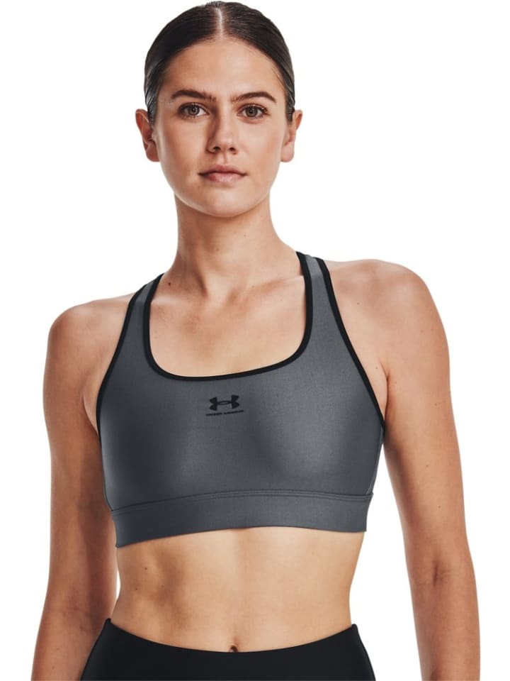 Спортивный бюстгальтер UA HeatGear Under Armour, серый
Спортивный бюстгальтер UA HeatGear Under Armour, серый
