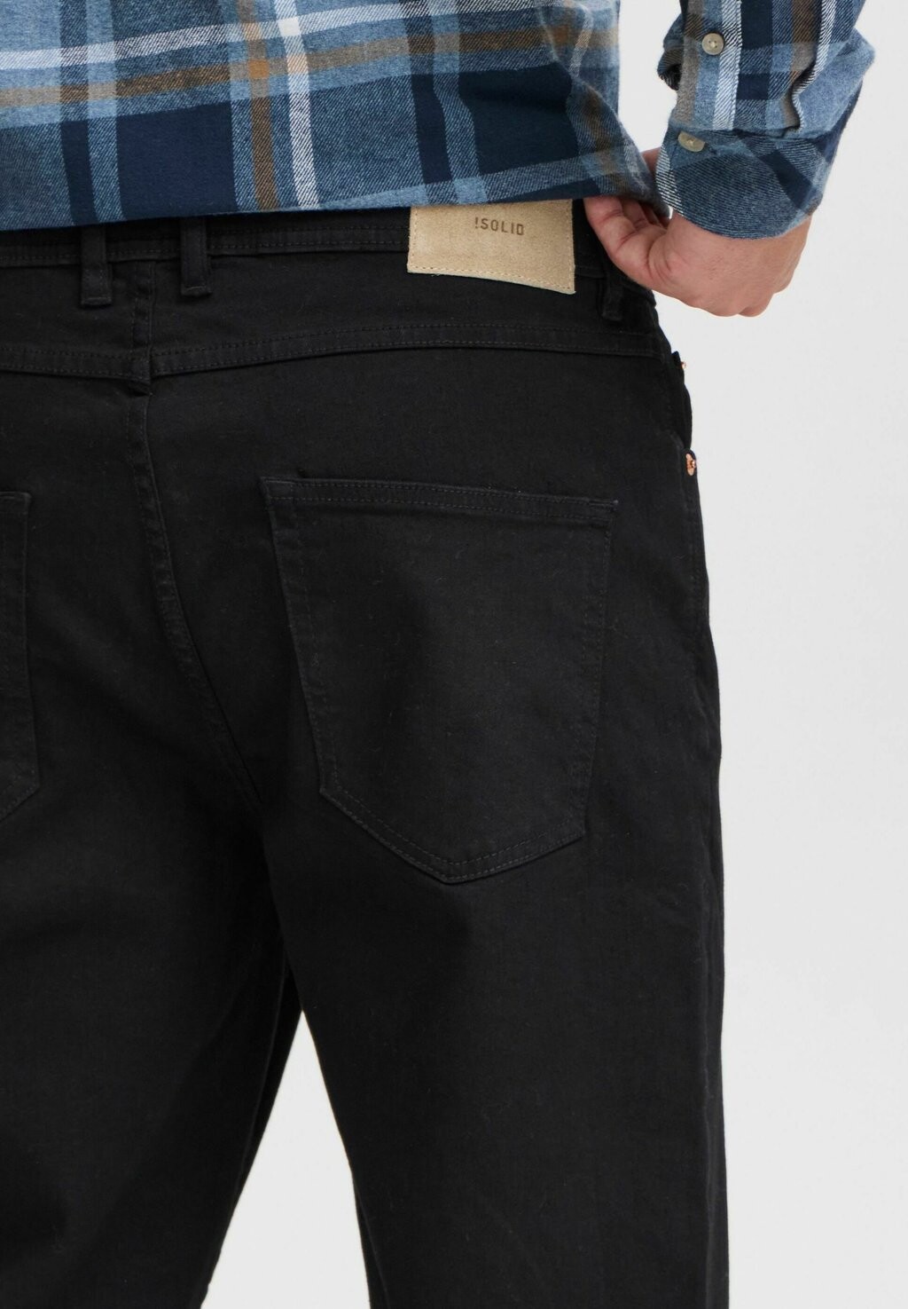 Джинсы прямого кроя Solid, черный
Джинсы прямого кроя Solid, черный
