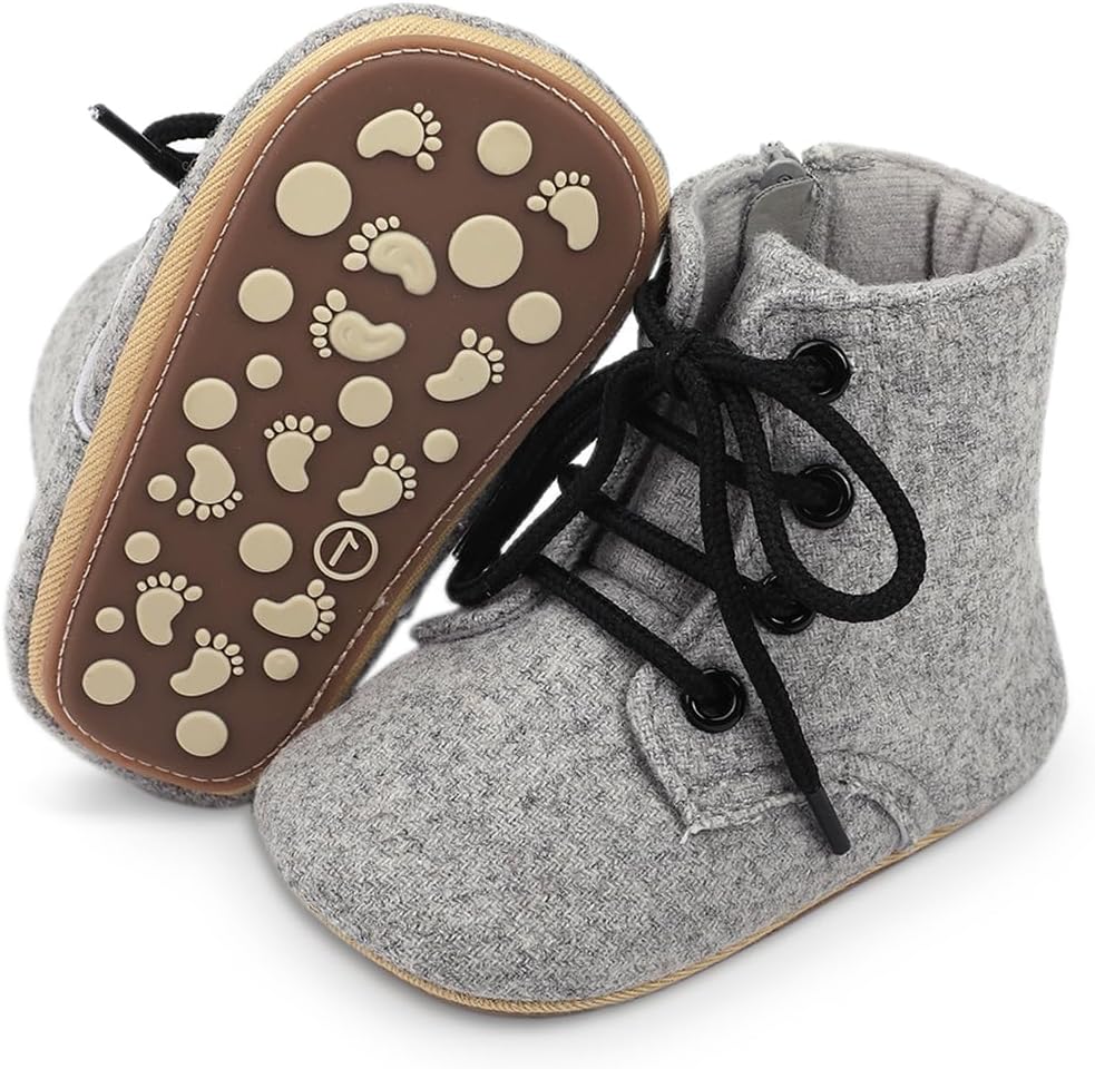 Ботинки для новорожденных мальчиков и девочек E-FAK, зимние снежные с бантиком, с мягкой подошвой, противоскользящие, теплые, для малышей и начинающих ходить, 07 Grey
Ботинки для новорожденных мальчиков и девочек E-FAK, зимние снежные с бантиком, с мягкой подошвой, противоскользящие, теплые, для малышей и начинающих ходить, 07 Grey