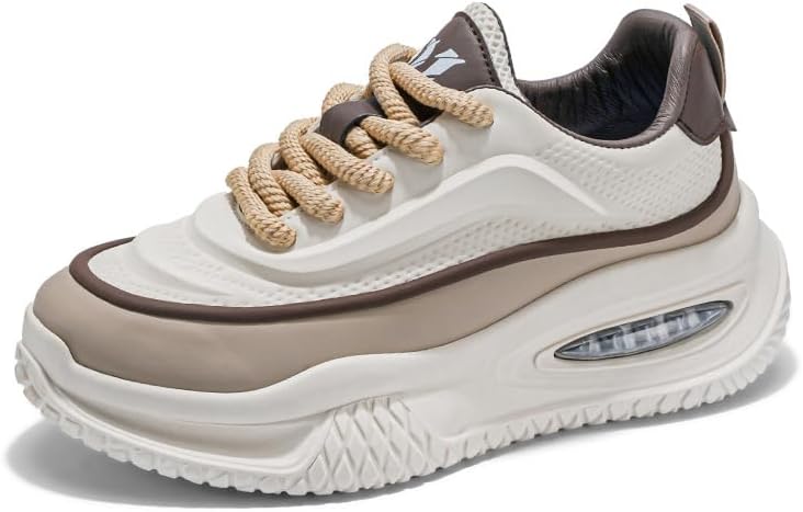 Мужские стильные кроссовки в уличном стиле с контрастными вставками, удобные, противоскользящие, прочные с толстой подошвой, подходят для всех сезонов и видов активности Hhhchpm, бежевый
Мужские стильные кроссовки в уличном стиле с контрастными вставками, удобные, противоскользящие, прочные с толстой подошвой, подходят для всех сезонов и видов активности Hhhchpm, бежевый