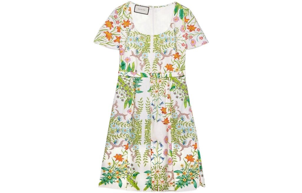 Платье женское Gucci с короткими рукавами, зеленый
Платье женское Gucci с короткими рукавами, зеленый