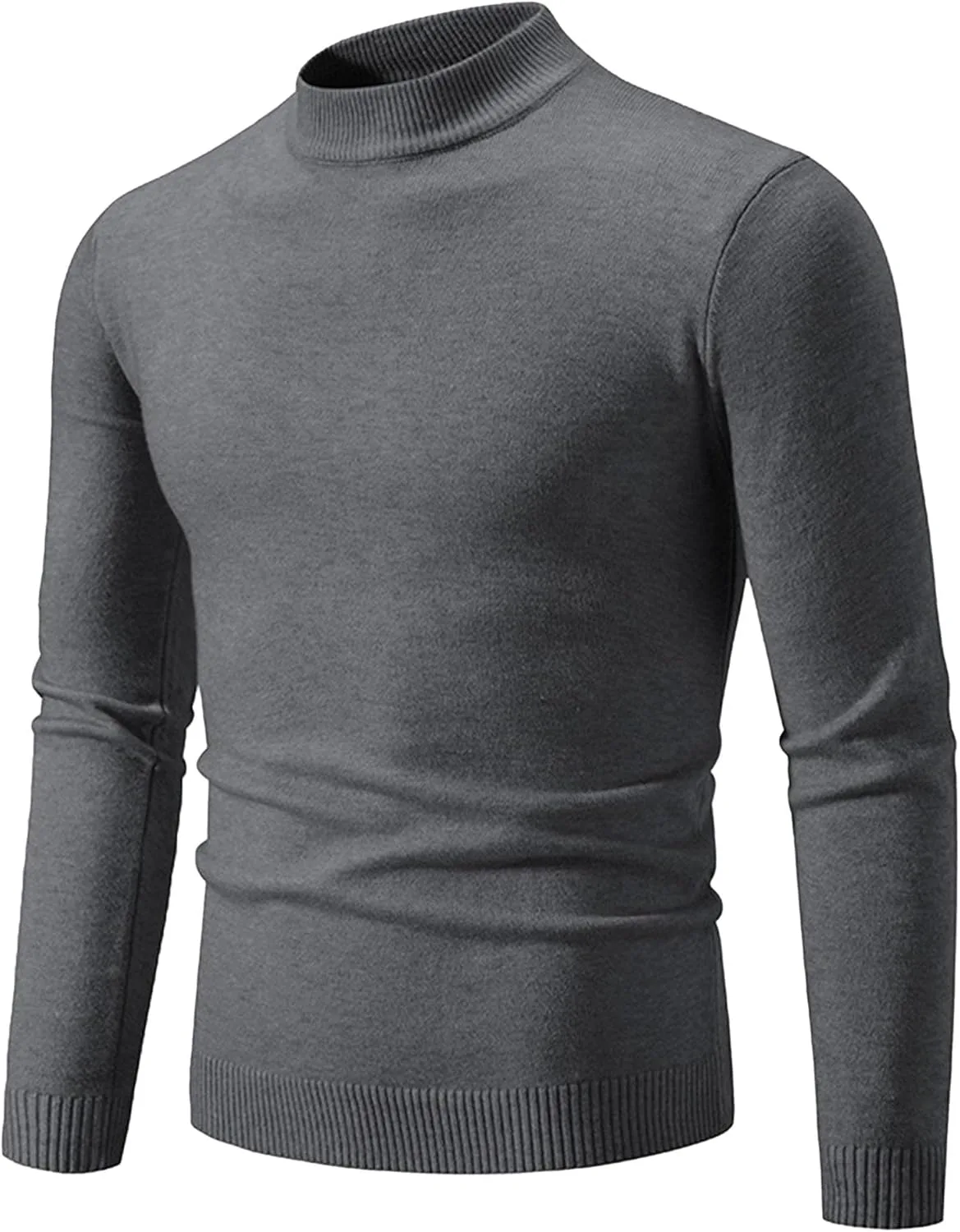 Мужской свитер с длинным рукавом и круглым вырезом Slim Fit
Мужской свитер с длинным рукавом и круглым вырезом Slim Fit