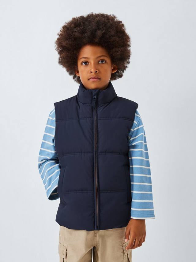 Детский стёганый жилет из рипстопа John Lewis, Navy
Детский стёганый жилет из рипстопа John Lewis, Navy