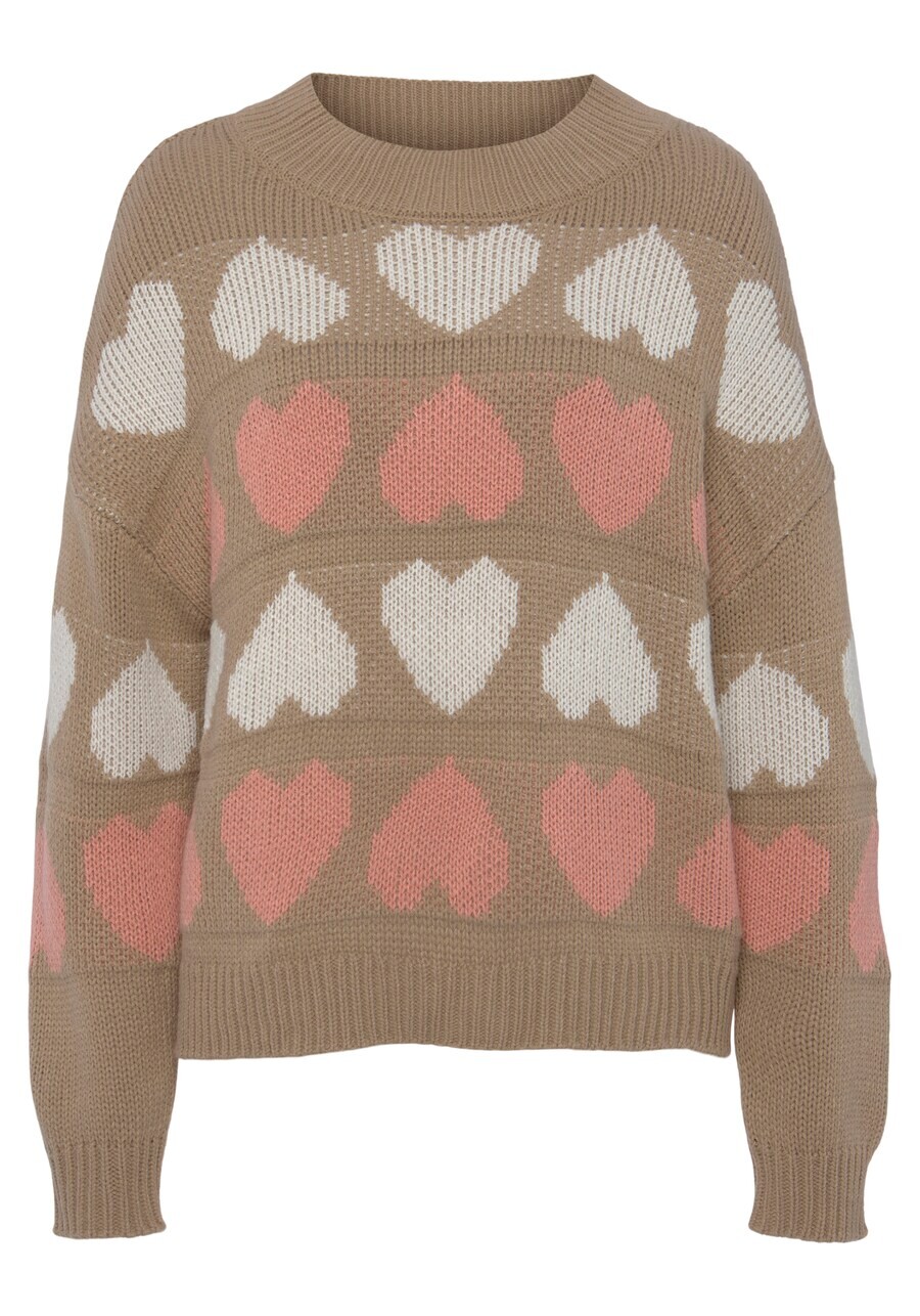 Тонкий вязаный свитер VIVANCE Sweater, бежевый
Тонкий вязаный свитер VIVANCE Sweater, бежевый