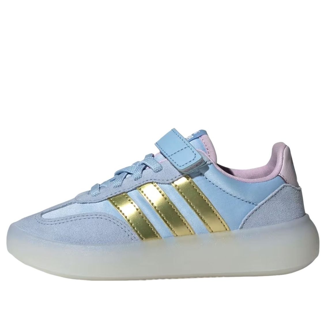 (PS) Adidas x Disney Frozen Barreda Decode 'Glow Blue Gold Metallic'
(PS) Adidas x Disney Frozen Barreda Decode 'Glow Blue Gold Metallic'