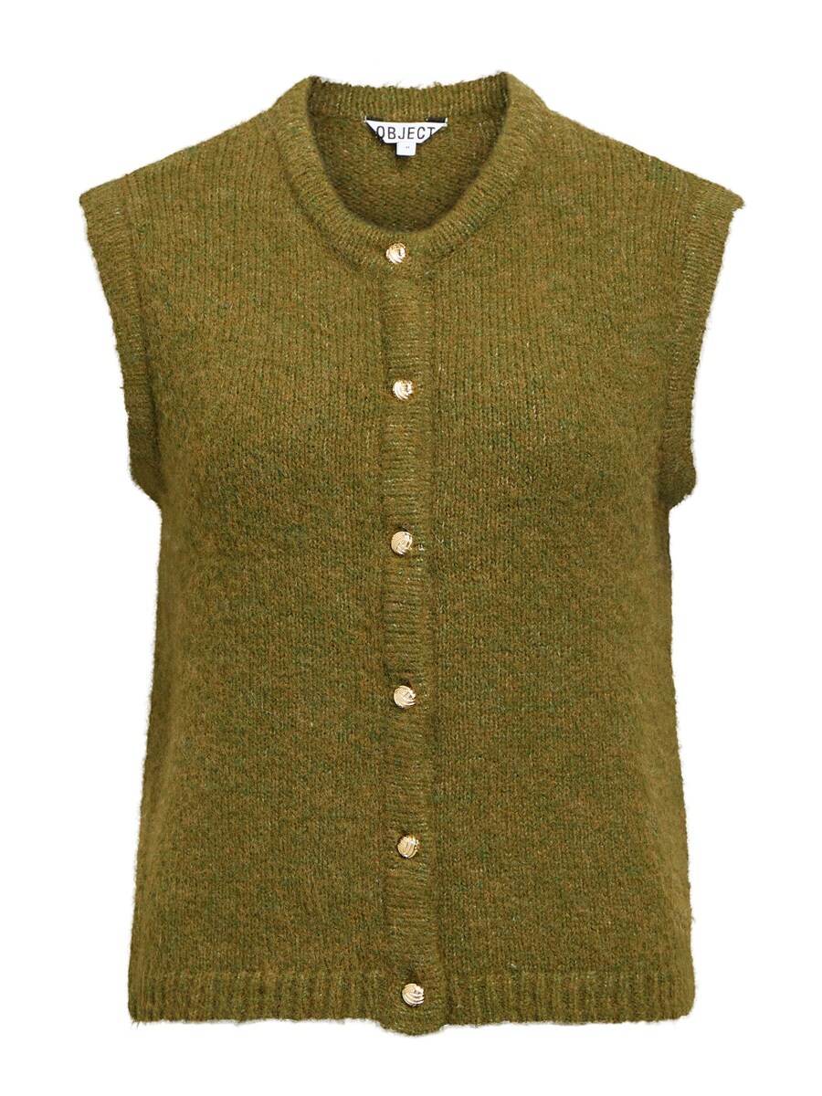 Вязаный жилет OBJECT OBJSaggia, оливковый
Вязаный жилет OBJECT OBJSaggia, оливковый