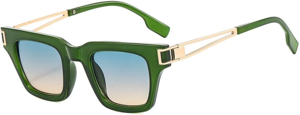 Винтажные маленькие солнцезащитные очки для мужчин и женщин, роскошные ретро-очки унисекс, популярные модели, защита от ультрафиолета UV400 TYUVIVO, Green
Винтажные маленькие солнцезащитные очки для мужчин и женщин, роскошные ретро-очки унисекс, популярные модели, защита от ультрафиолета UV400 TYUVIVO, Green