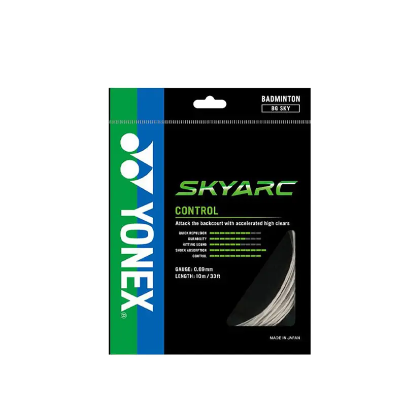 Струны для бадминтонной ракетки Unisex YONEX, белый
Струны для бадминтонной ракетки Unisex YONEX, белый