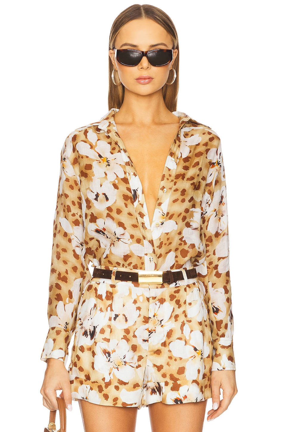 Топ с принтом Helen Karina Grimaldi, floral animal
Топ с принтом Helen Karina Grimaldi, floral animal