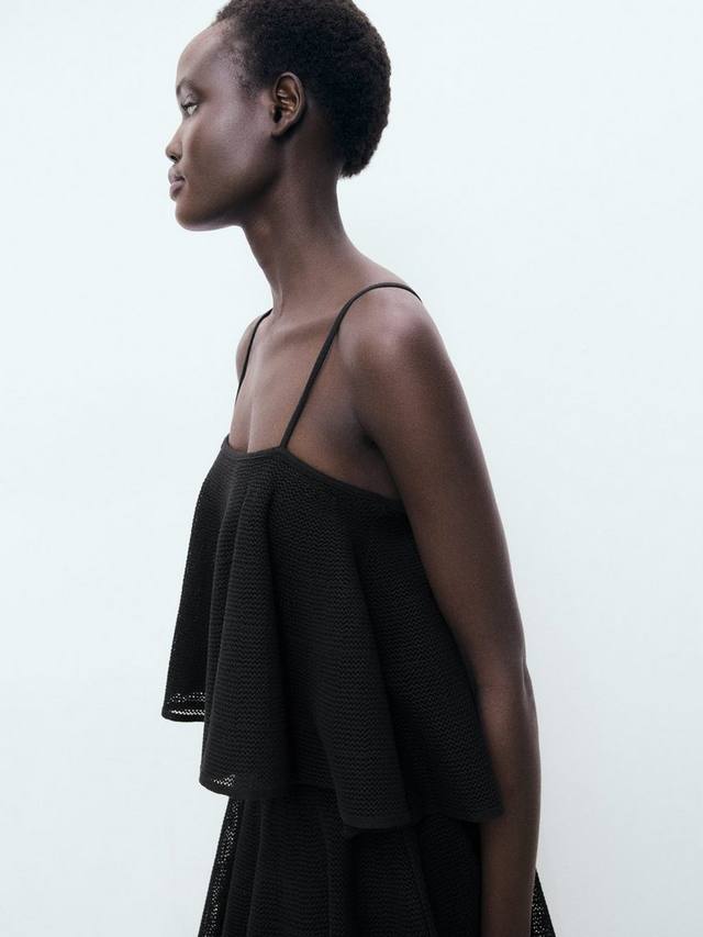 Платье мини Capipota с воланами Mango, Black
Платье мини Capipota с воланами Mango, Black