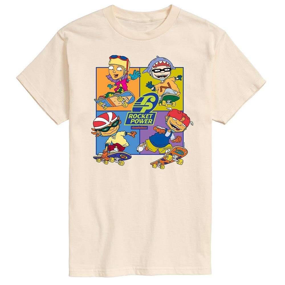 Мужская футболка с рисунком Nickelodeon Rocket Power Grid Licensed Character, бежевый
Мужская футболка с рисунком Nickelodeon Rocket Power Grid Licensed Character, бежевый