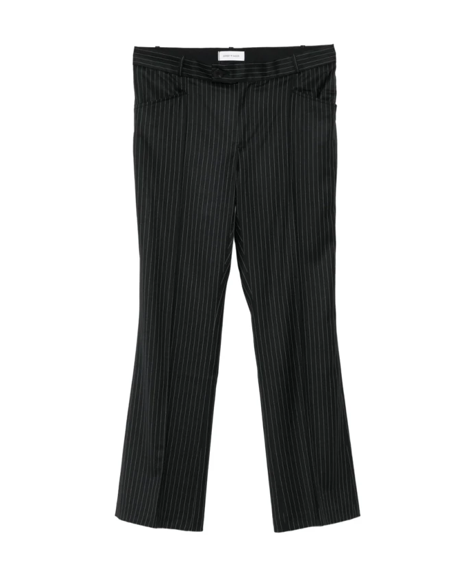 Черные полосатые брюки прямого кроя Ernest W. Baker, черный
Черные полосатые брюки прямого кроя Ernest W. Baker, черный