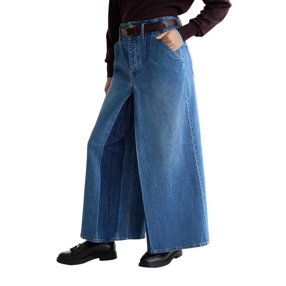 Джинсы Scotch & Soda The Wave Custom Cropped Wide Leg Fit, синий
Джинсы Scotch & Soda The Wave Custom Cropped Wide Leg Fit, синий