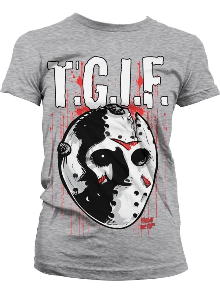 Рубашка серого цвета Friday The 13th
Рубашка серого цвета Friday The 13th