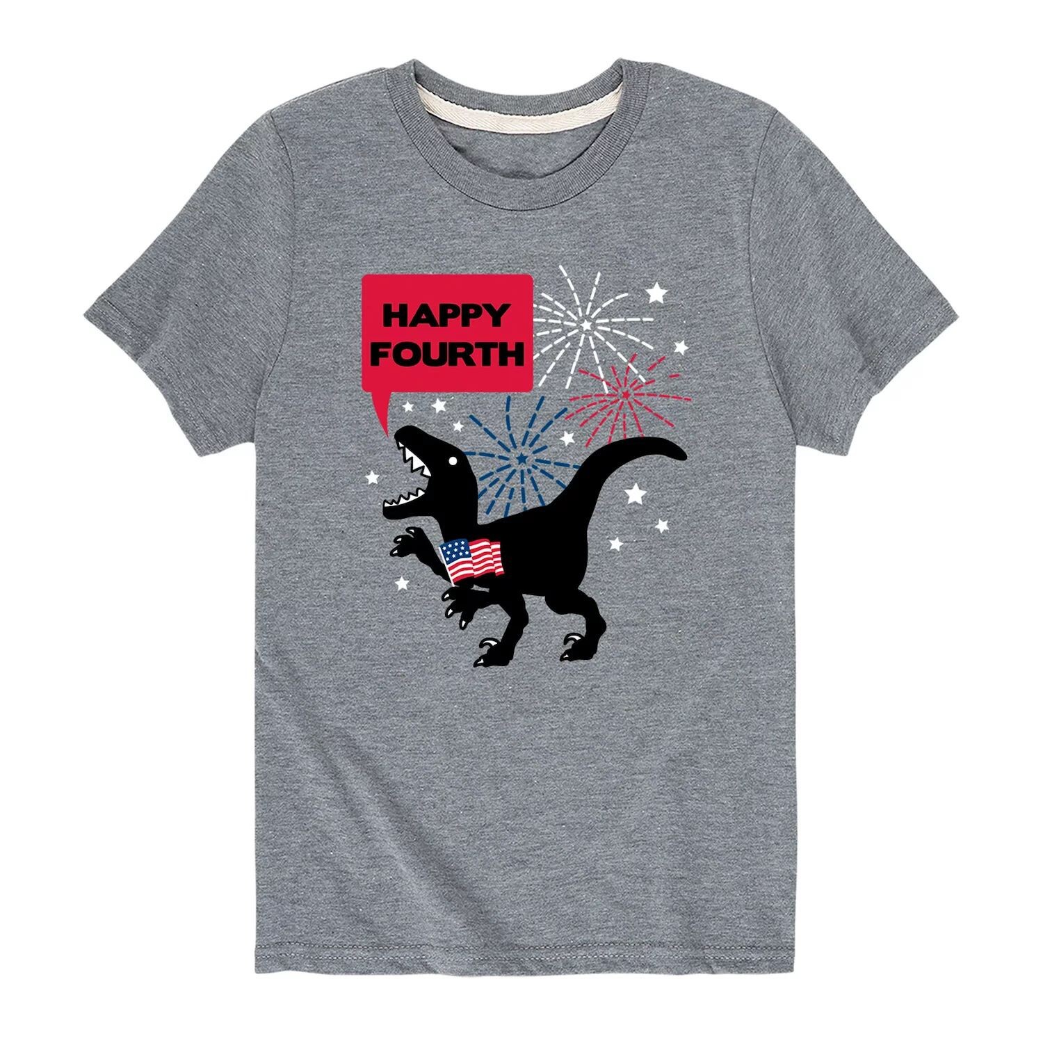 Футболка с изображением динозавра Happy Fourth для мальчиков 8–20 лет Licensed Character
Футболка с изображением динозавра Happy Fourth для мальчиков 8–20 лет Licensed Character