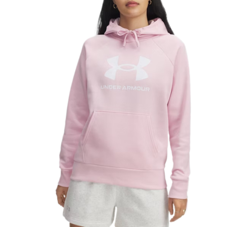 Rival Fleece Свитшот с большим логотипом Women's Under Armour, розовый
Rival Fleece Свитшот с большим логотипом Women's Under Armour, розовый