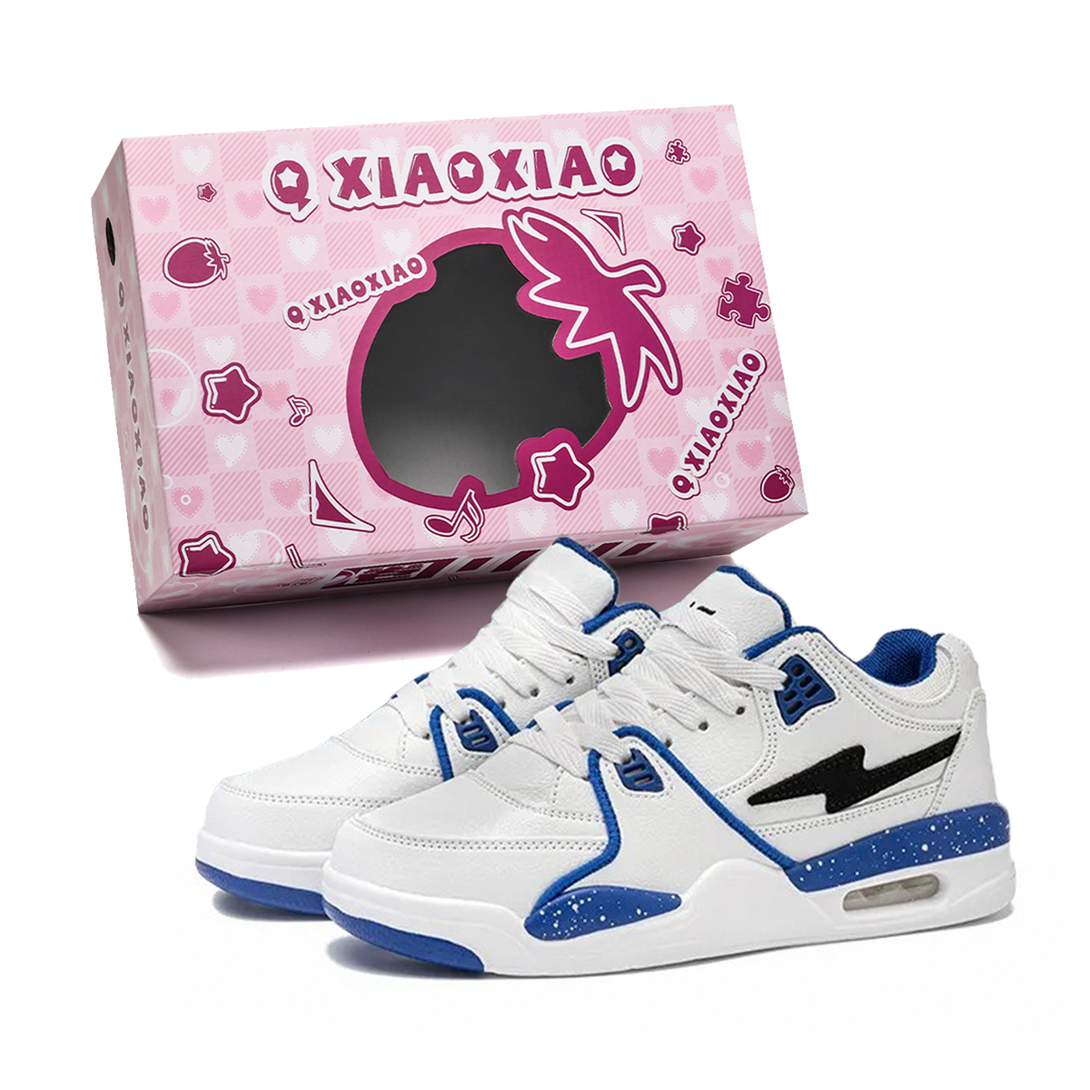 Circle small Антискользящие износостойкие легкие дышащие лоу-топ скейтбордские кроссовки унисекс в коробке - Ярко-синие, цвет Colorful Blue
Circle small Антискользящие износостойкие легкие дышащие лоу-топ скейтбордские кроссовки унисекс в коробке - Ярко-синие, цвет Colorful Blue