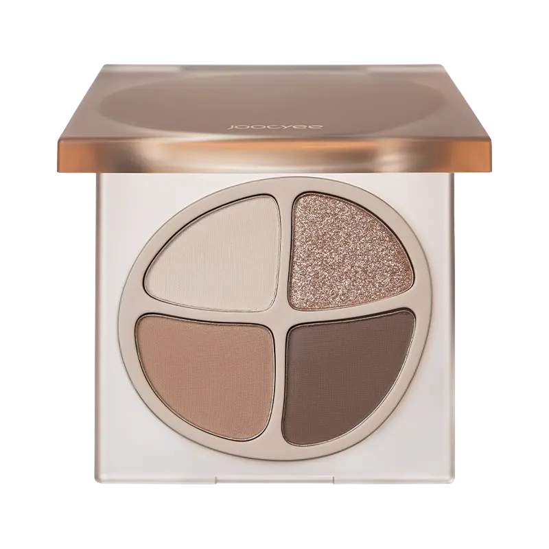 Тени для век JIAOSE, 4 цвета, earth tone, матовые, долговечные, легко растушевываются, с перламутровым эффектом, натуральные Joocyee
Тени для век JIAOSE, 4 цвета, earth tone, матовые, долговечные, легко растушевываются, с перламутровым эффектом, натуральные Joocyee