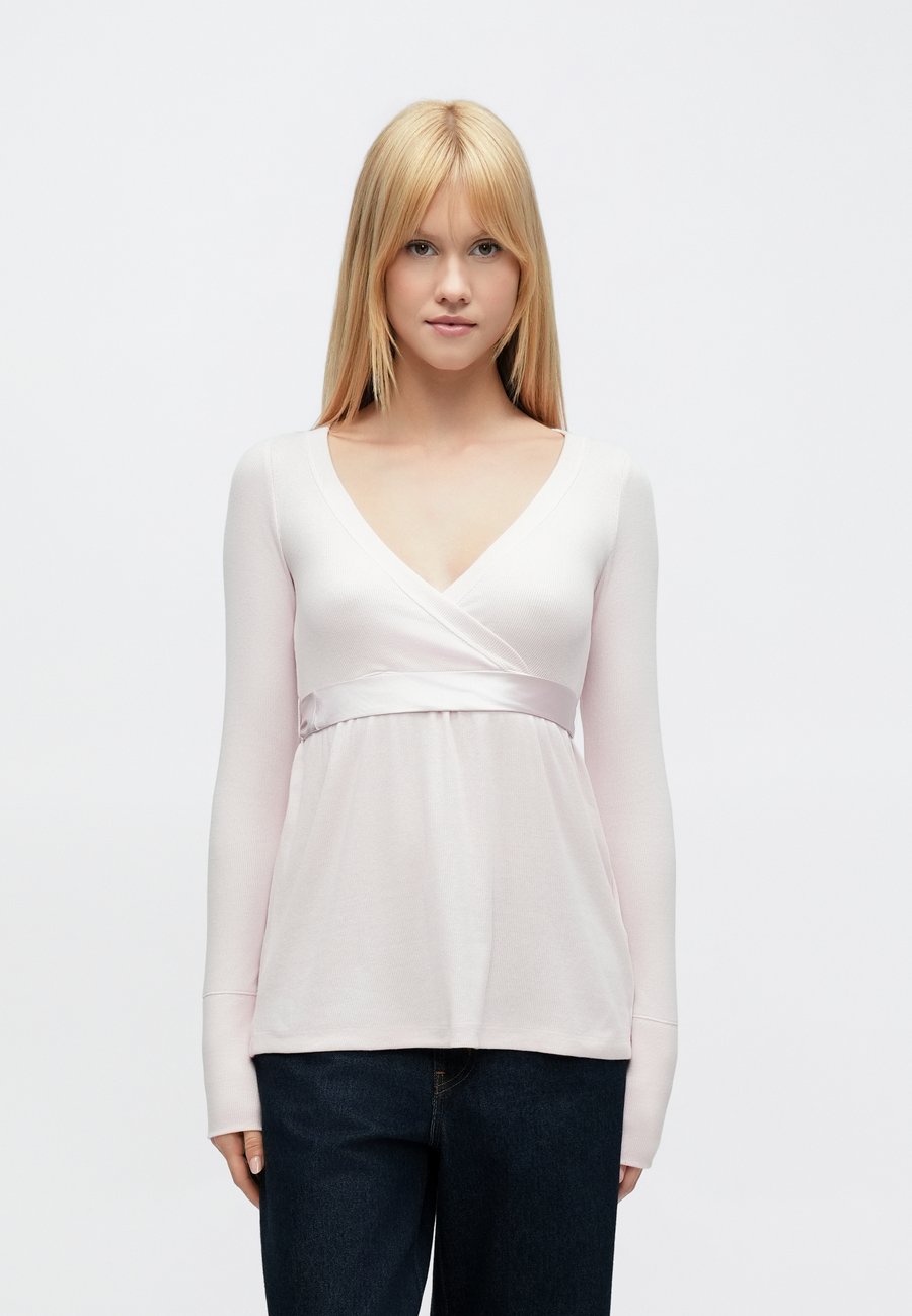 Топ Hollister Co. WRAP FRONT BABYDOLL, Pink
Топ Hollister Co. WRAP FRONT BABYDOLL, Pink