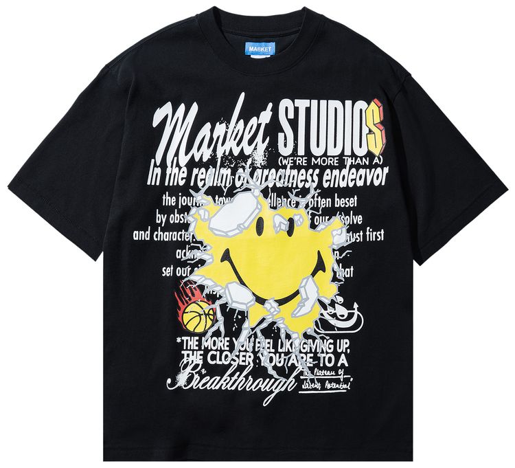 Футболка Market Smiley Greatness T-Shirt 'Pirate Black', черный
Футболка Market Smiley Greatness T-Shirt 'Pirate Black', черный