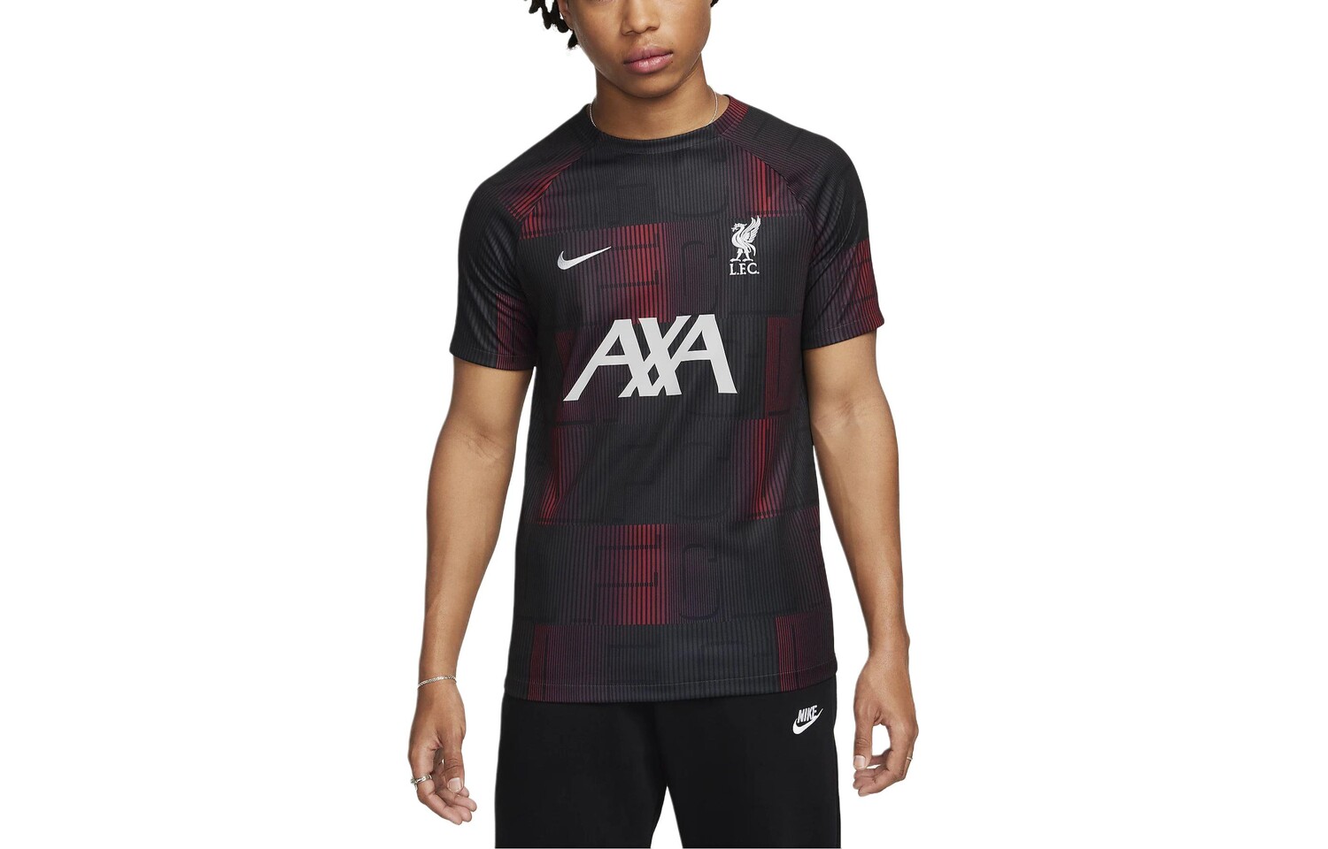 Футбольная майка мужская черная Nike, черный
Футбольная майка мужская черная Nike, черный