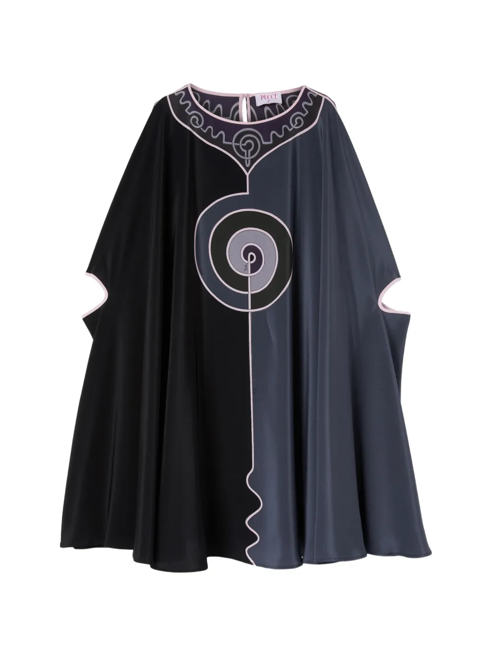 Мини-платье с накидкой и астро-принтом Pucci, черный
Мини-платье с накидкой и астро-принтом Pucci, черный