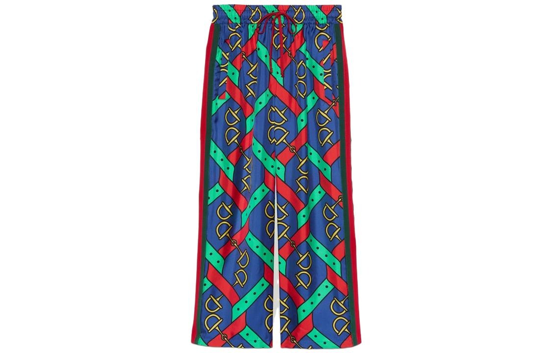 Женские повседневные брюки Gucci, синий/красный/зеленый
Женские повседневные брюки Gucci, синий/красный/зеленый