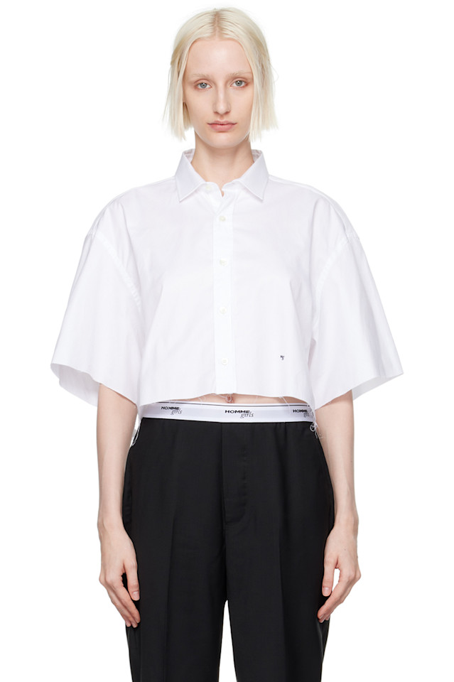 Оверсайз рубашка Hommegirls, белый
Оверсайз рубашка Hommegirls, белый
