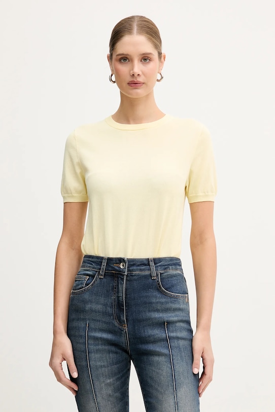 Футболка Patrizia Pepe, желтый
Футболка Patrizia Pepe, желтый