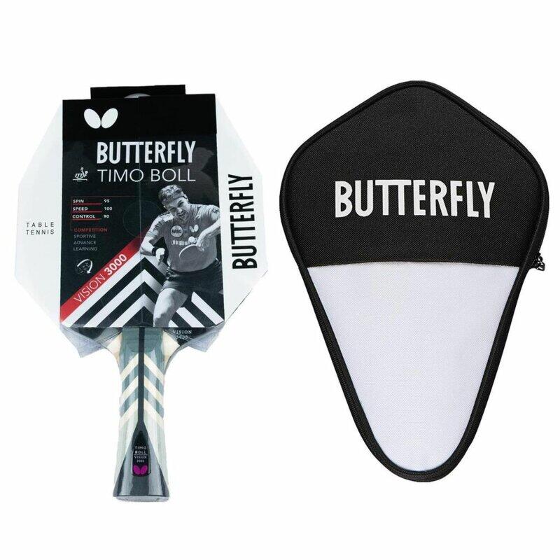 Ракетка для настольного тенниса Butterfly 1x Timo Boll Vision 3000 + чехол для настольного тенниса
Ракетка для настольного тенниса Butterfly 1x Timo Boll Vision 3000 + чехол для настольного тенниса