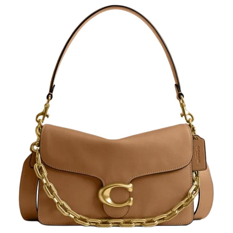 COACH Кожаная сумка через плечо среднего размера для женщин
COACH Кожаная сумка через плечо среднего размера для женщин