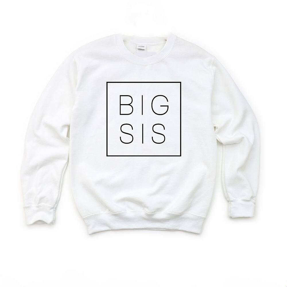 Толстовка с квадратным рисунком для малышей Big Sis The Juniper Shop, белый
Толстовка с квадратным рисунком для малышей Big Sis The Juniper Shop, белый