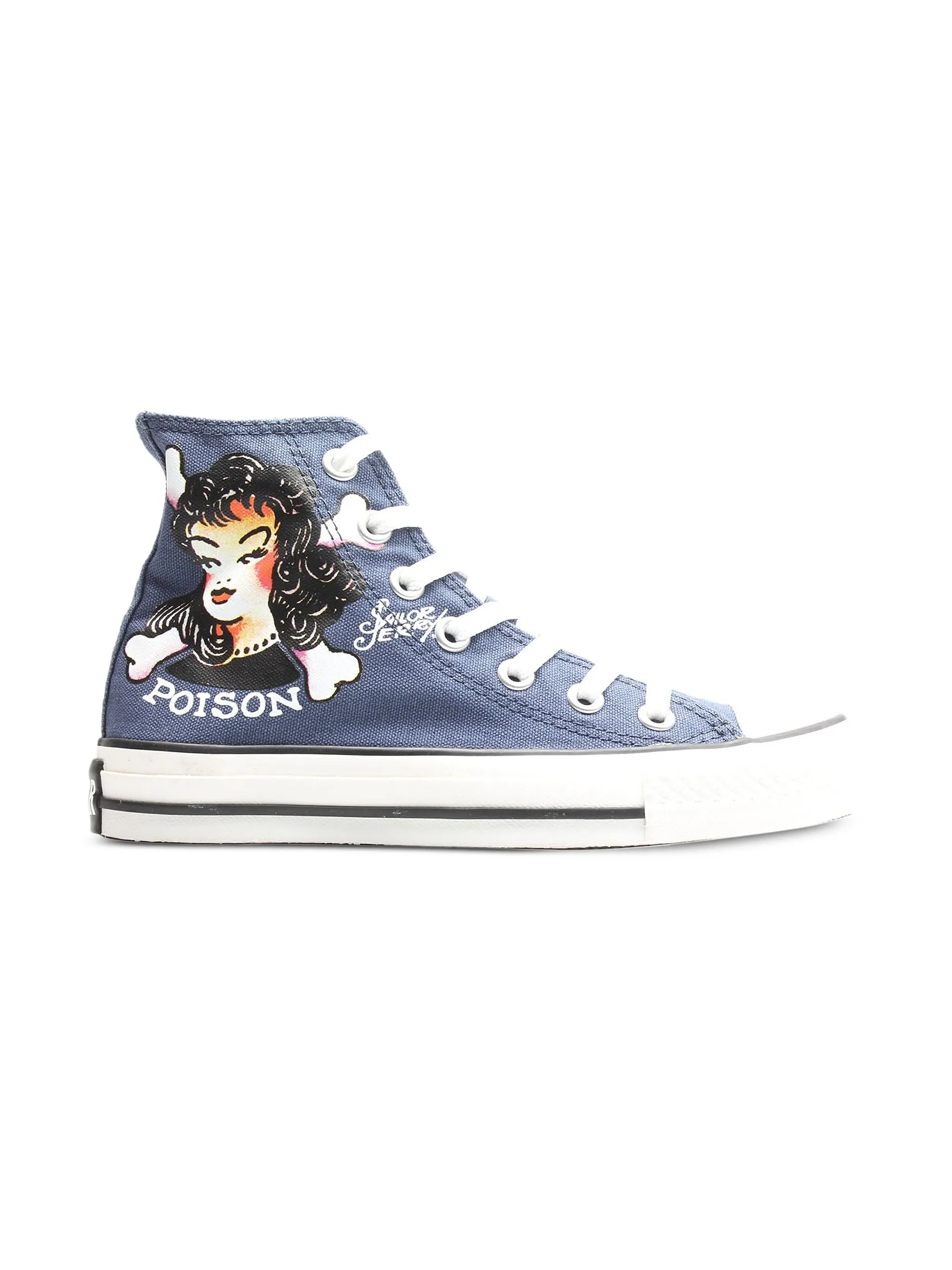 Кеды Chuck Taylor Poison из коллаборации с Sailor Jerry Converse, синий
Кеды Chuck Taylor Poison из коллаборации с Sailor Jerry Converse, синий