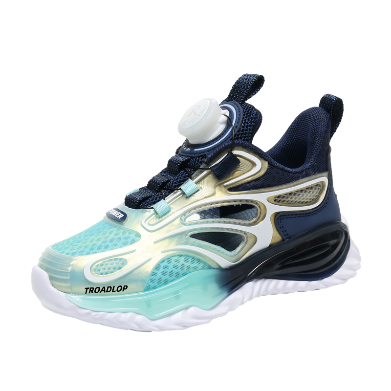 Легкие противоскользящие кроссовки с амортизацией для детей TROADLOP, синий
Легкие противоскользящие кроссовки с амортизацией для детей TROADLOP, синий