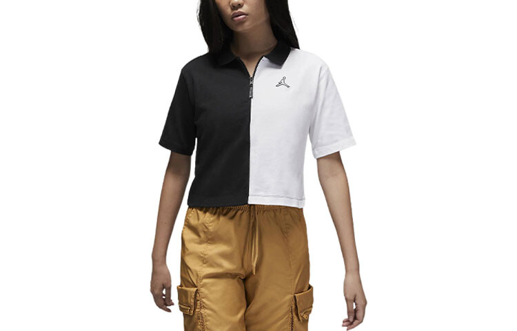 Женская футболка Jordan, цвет Black/White 
Женская футболка Jordan, цвет Black/White