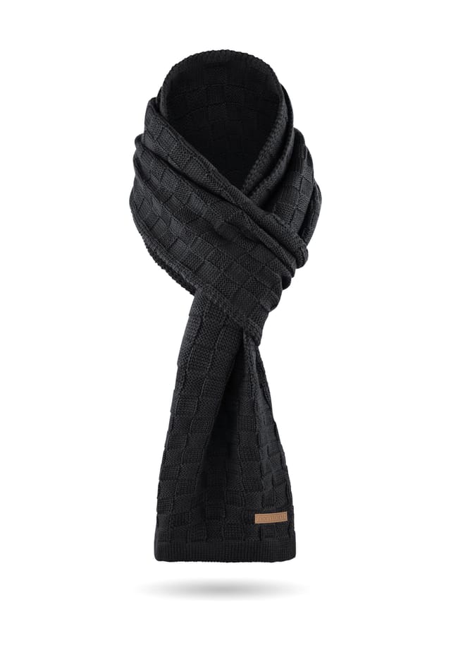 Шарф из мериносовой шерсти с рисунком юма Normani, серый
Шарф из мериносовой шерсти с рисунком юма Normani, серый