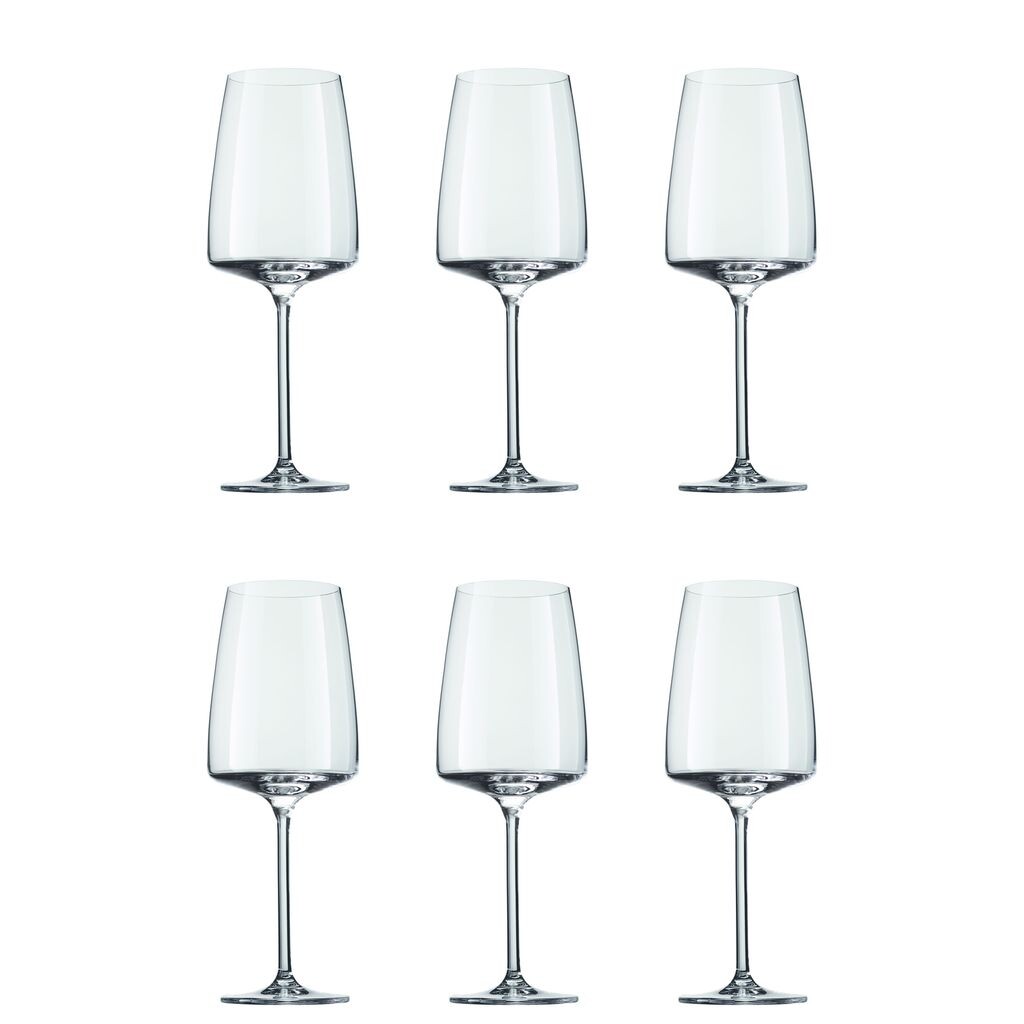 Schott Zwiesel 120586 Sensa Бокал для вина фруктовый и изысканный, 535 мл, прозрачное тритановое стекло (6 шт. в упаковке), прозрачный
Schott Zwiesel 120586 Sensa Бокал для вина фруктовый и изысканный, 535 мл, прозрачное тритановое стекло (6 шт. в упаковке), прозрачный